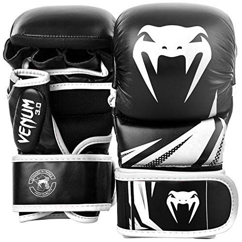 Venum, Challenger 3.0 Sparring Handschuhe, Unisex Erwachsene, L/XL, Schwarz/Weiß