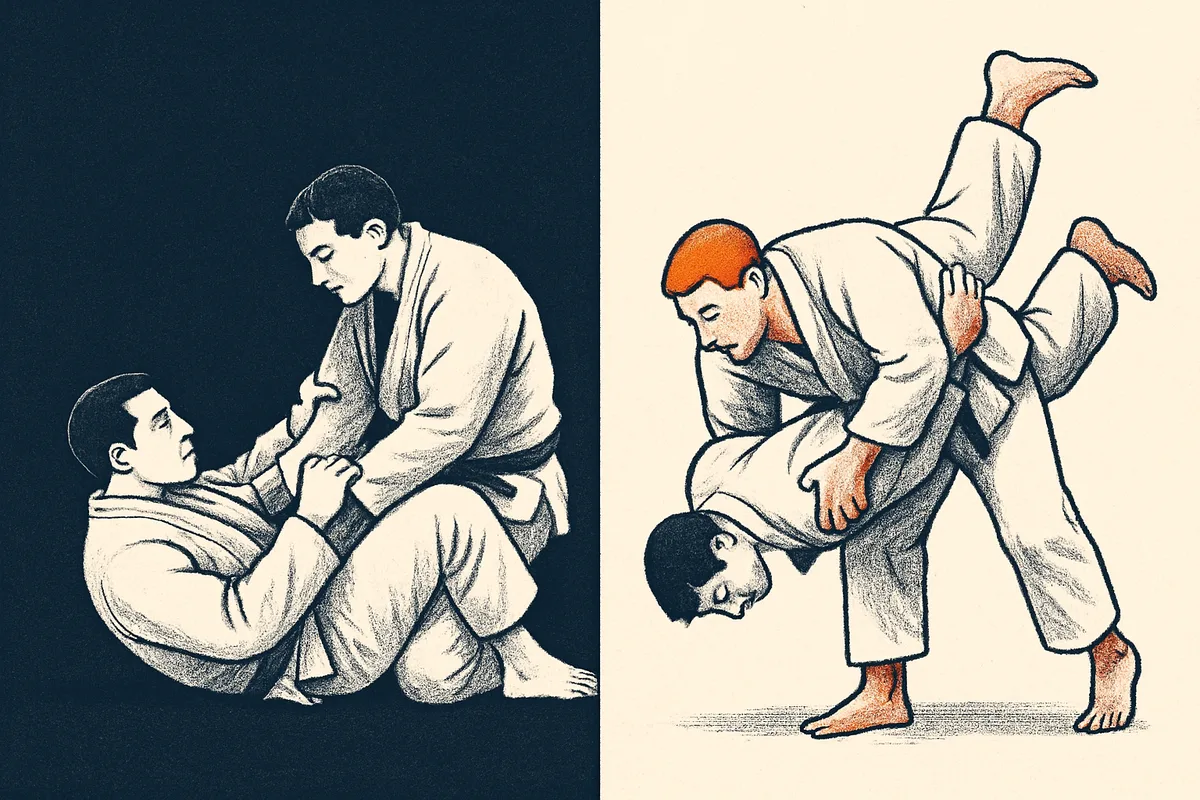 Judo vs. BJJ: Techniken und Kosten im Vergleich