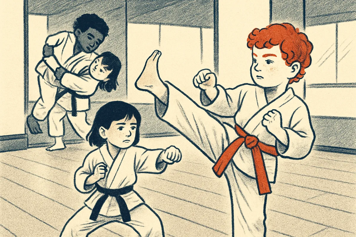 Kampfsport für Kinder: 4 Sportarten im Vergleich