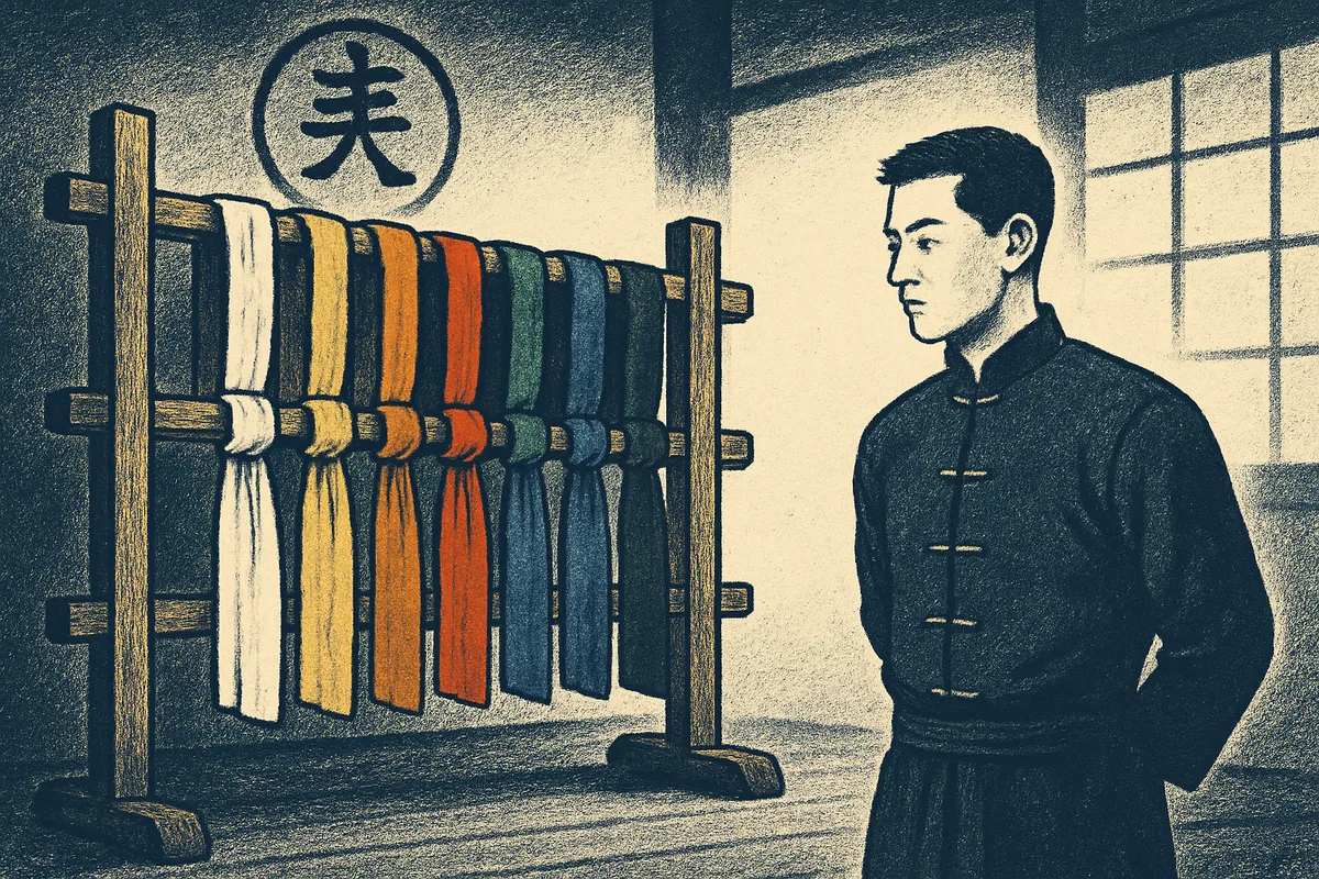 Kung Fu Gürtel: Farben, Schärpen und Rangsystem