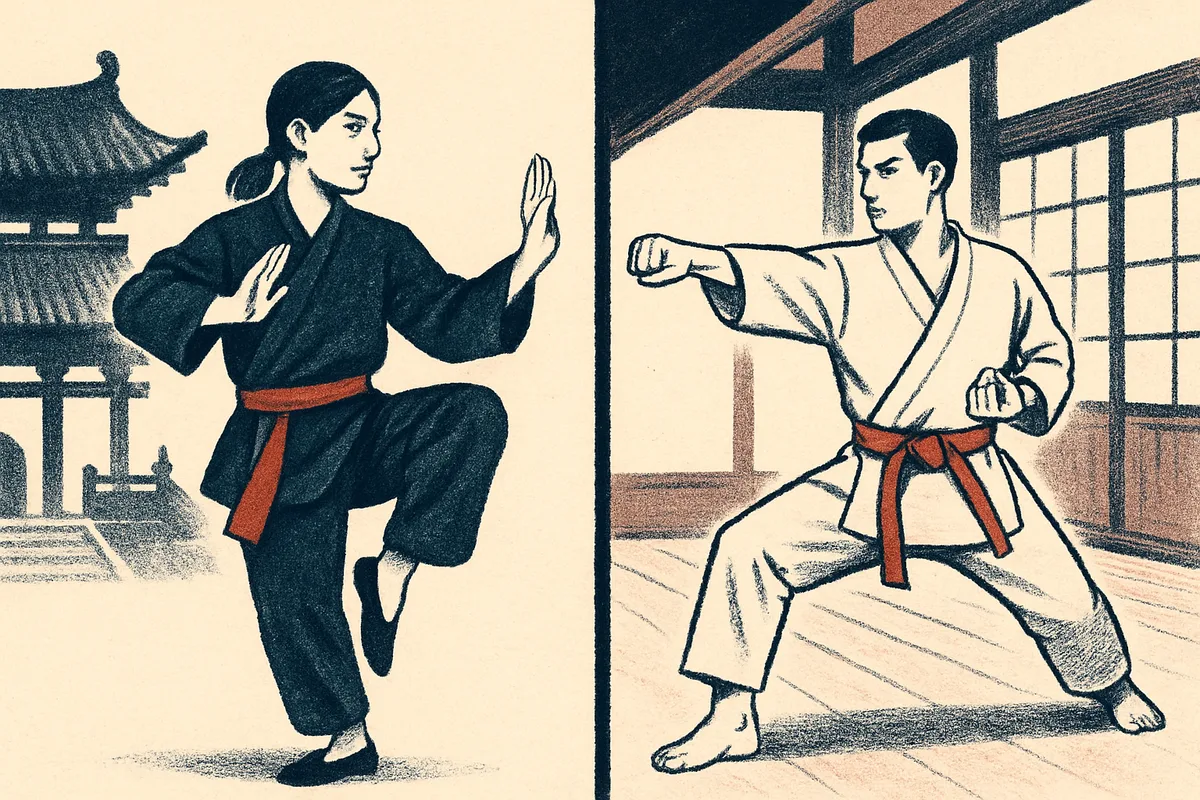 Kung Fu vs. Karate: Unterschiede und Stärken